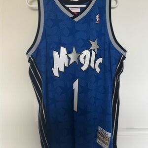 Mitchell & Ness T. McGrady 00-01 Orlando Magic Blue Hardwood Classics Jersey XL